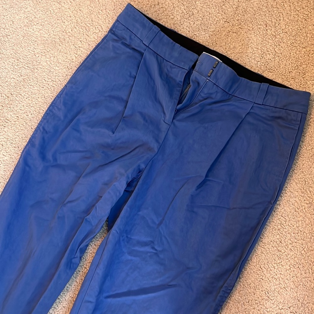 Jason Wu pleated front blue khakis size 4